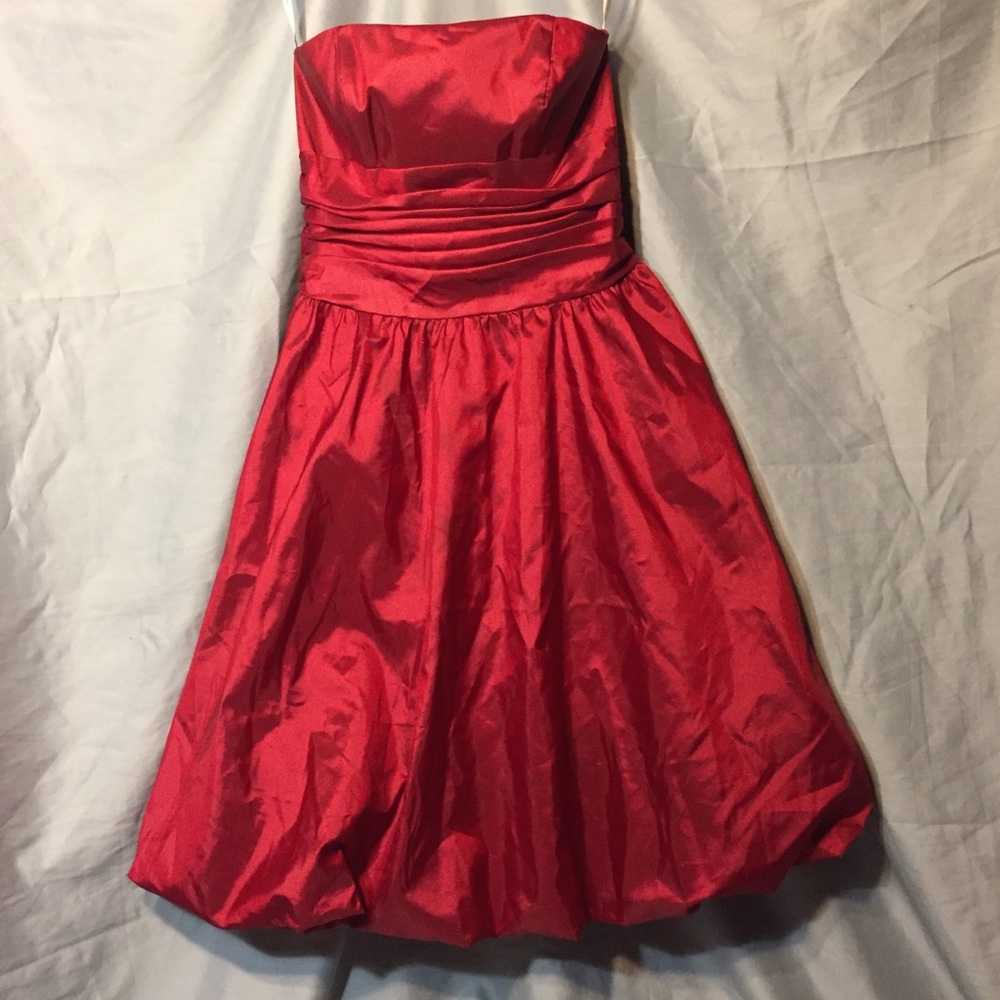 Red Bridemaids Dress